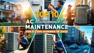 Top 10 AC Maintenance Tips for a Cool Summer 2025